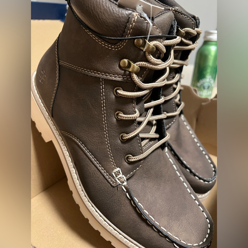 Men's Brown Leather Boots